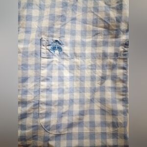 👕🧊 Brooks Brothers Blue Sky Check Shirt